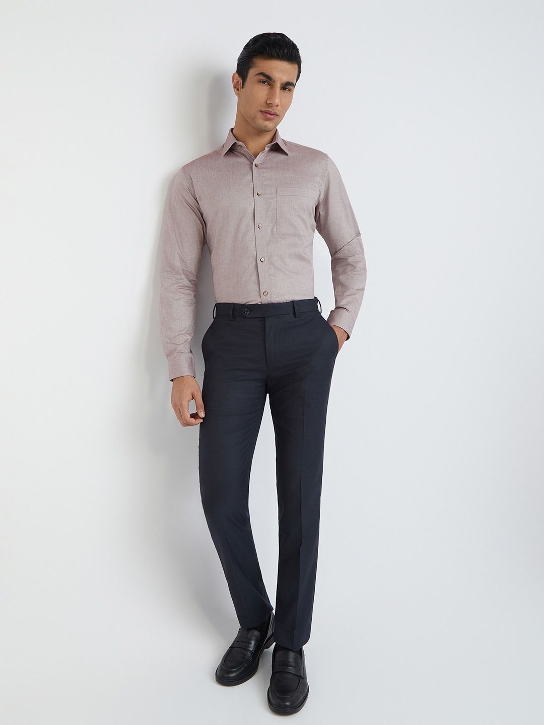 Raymond Slim Fit Opaque Formal Shirt