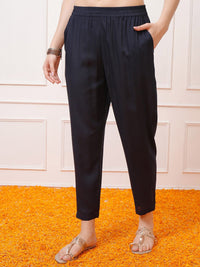 Vishudh Paisley Printed Regular Kurta with Trousers & With Dupatta