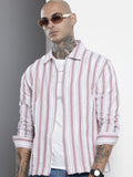 The Indian Garage Co Striped Casual Shirt