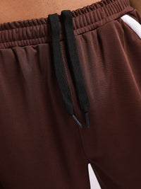 HRX by Hrithik Roshan Men Mid-Rise Rapid-Dry Training Joggers with Side Taping