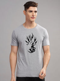 ADRO Men Typography Printed Raw Edge T-shirt