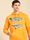 Being Human Brand Logo Printed Hooded Sweatshirt