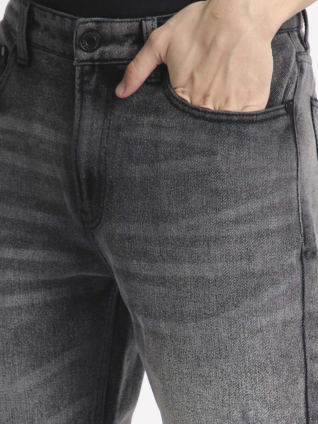 Bene Kleed Men Relaxed Fit High-Rise Heavy Fade Jeans