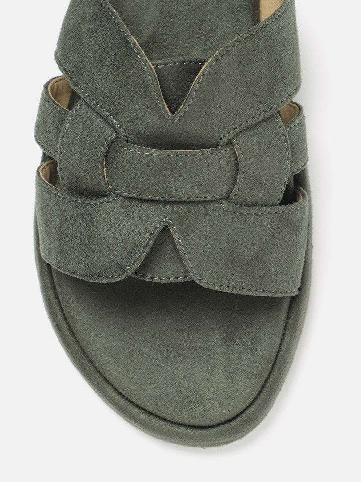 Lino Perros Women Open Toe Flats