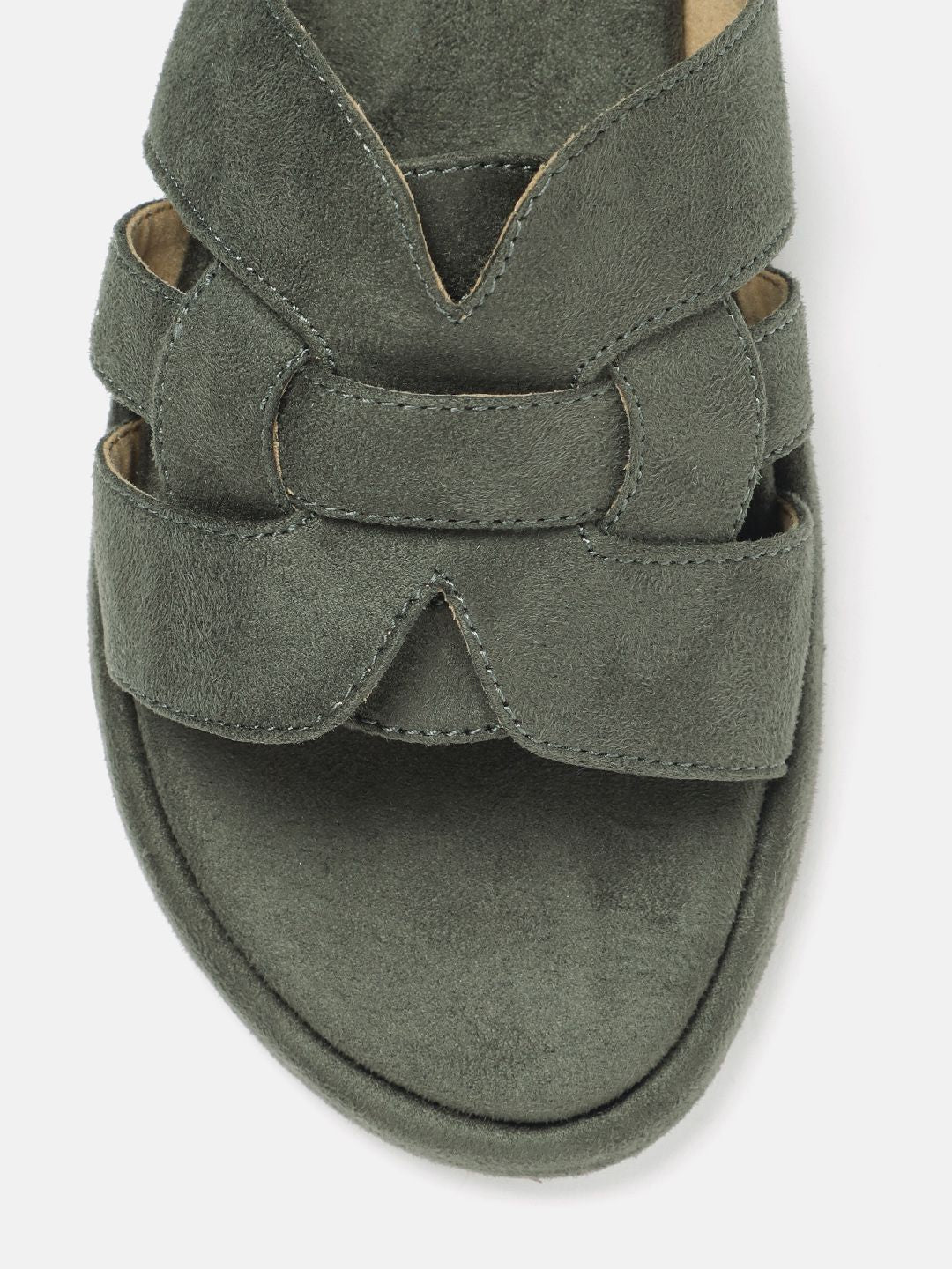 Lino Perros Women Open Toe Flats