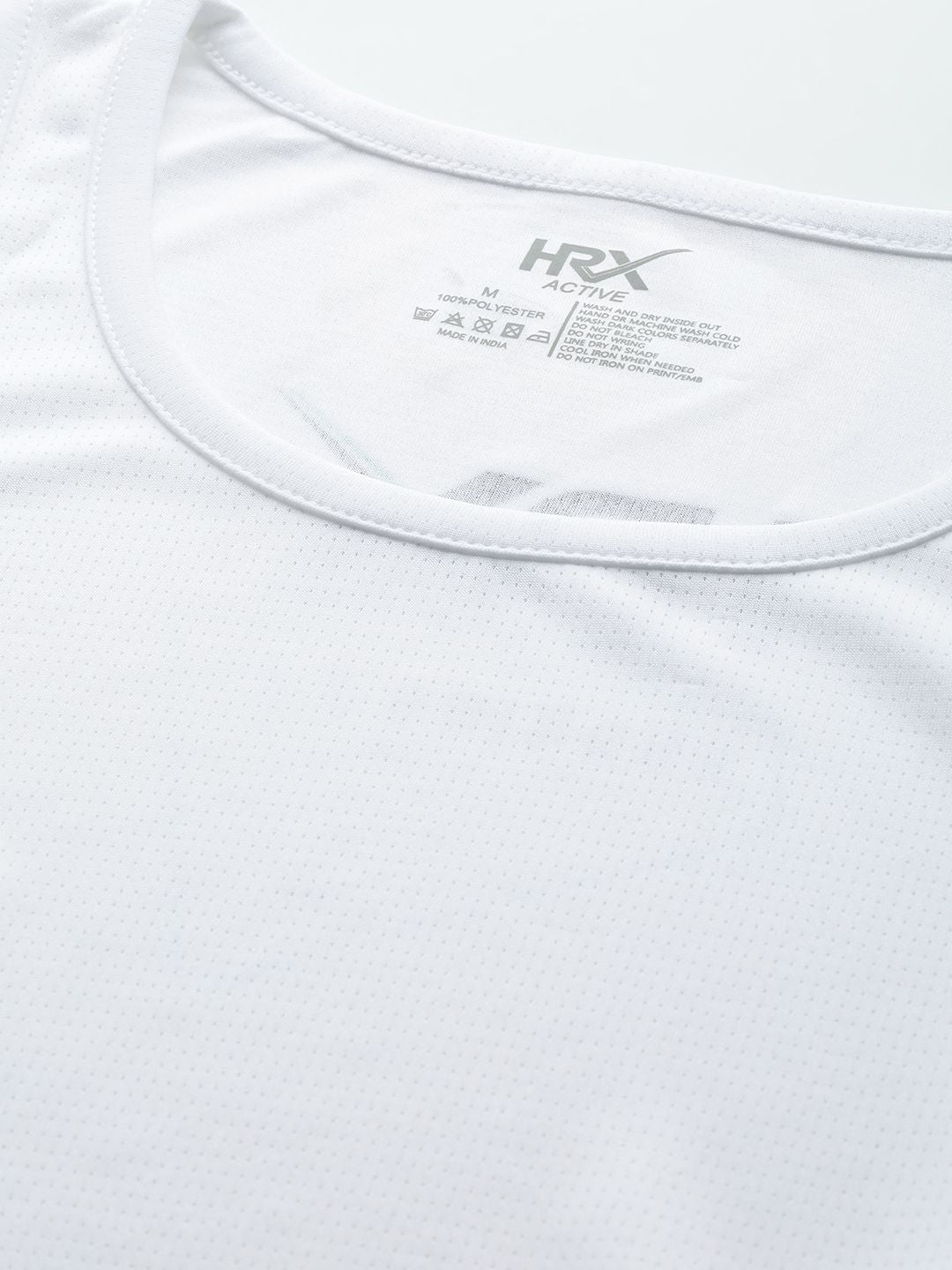 HRX by Hrithik Roshan Rapid-Dry Colourblocked Sleeveless Running T-shirt