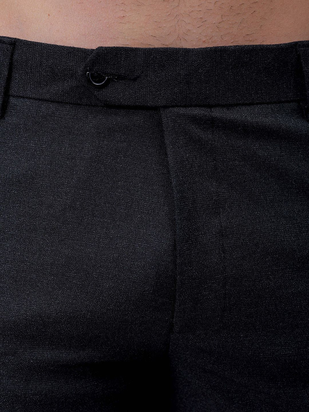 The Indian Garage Co. X Luxe Men Checked Slim Fit Formal Trousers