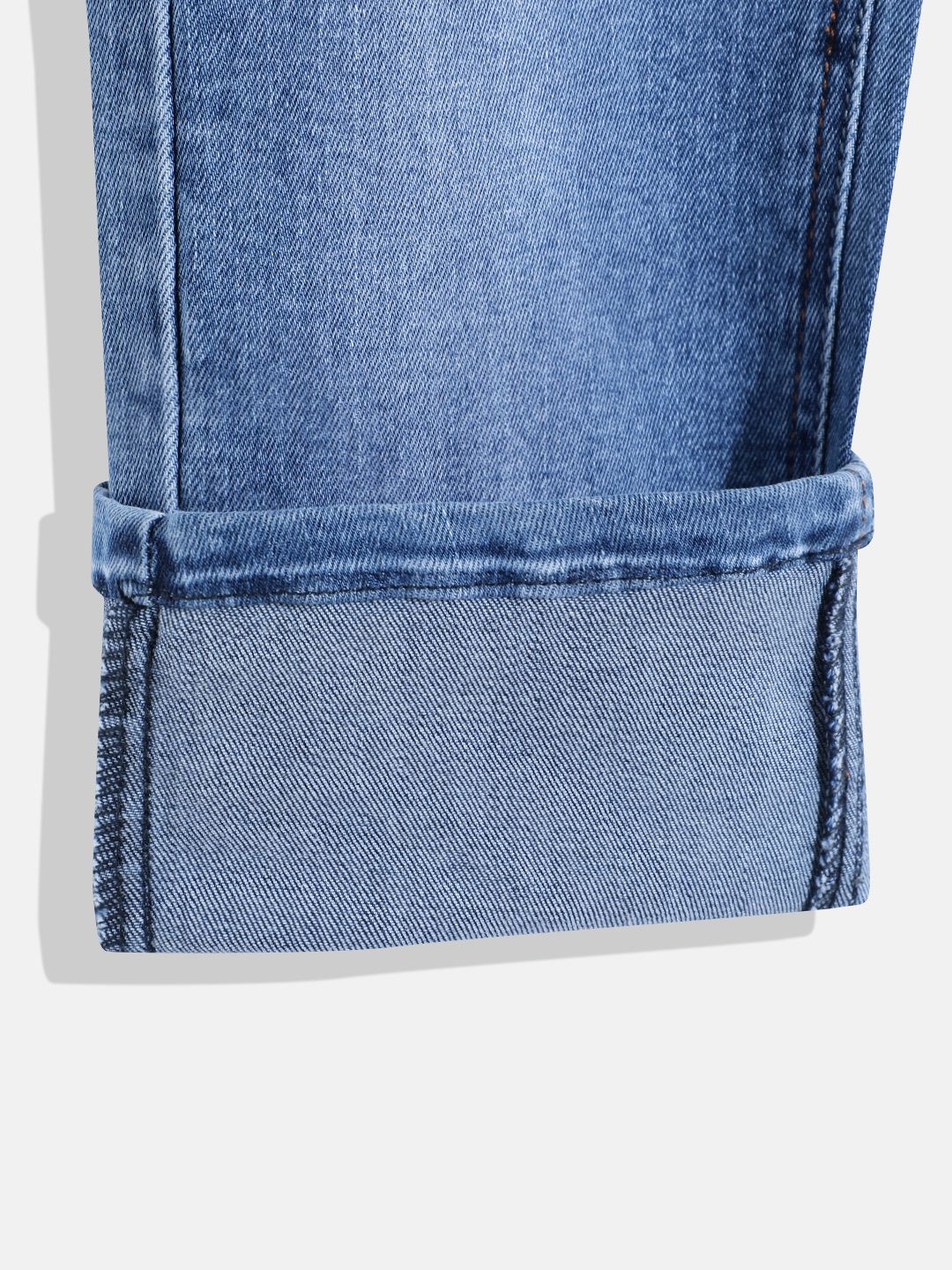 Monte Carlo Boys Straight Fit Light Fade Stretchable Jeans