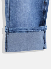 Monte Carlo Boys Straight Fit Light Fade Stretchable Jeans