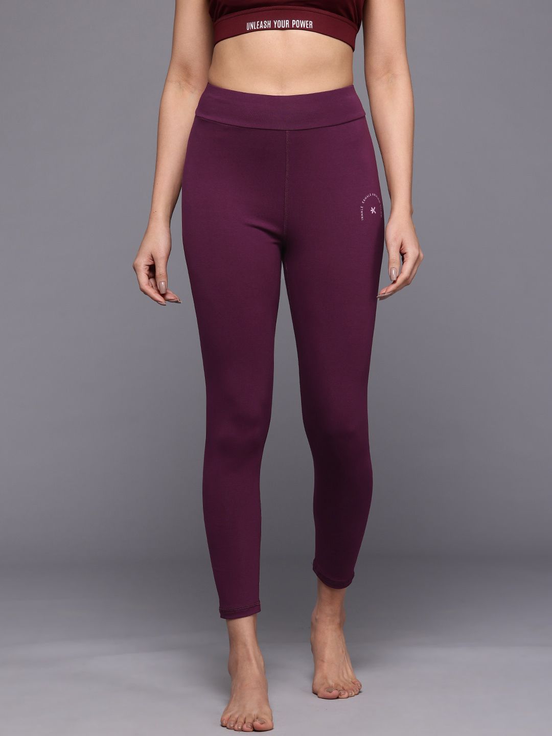 HRX by Hrithik Roshan Women Cropped Yoga Tights