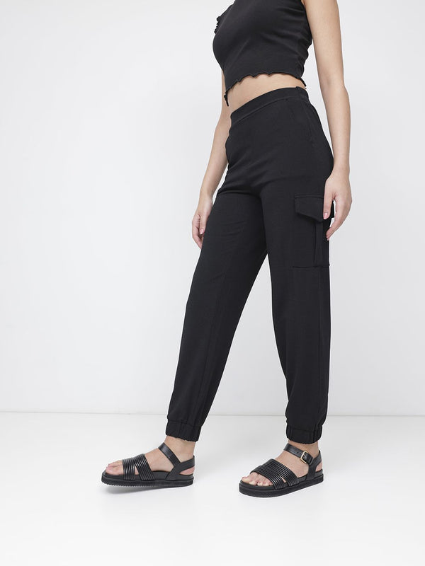 DressBerry Women Utilitarian Chic Joggers