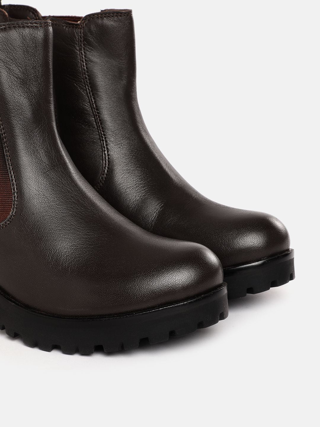 Lino Perros Women Mid-Top Block Heels Regular Boots