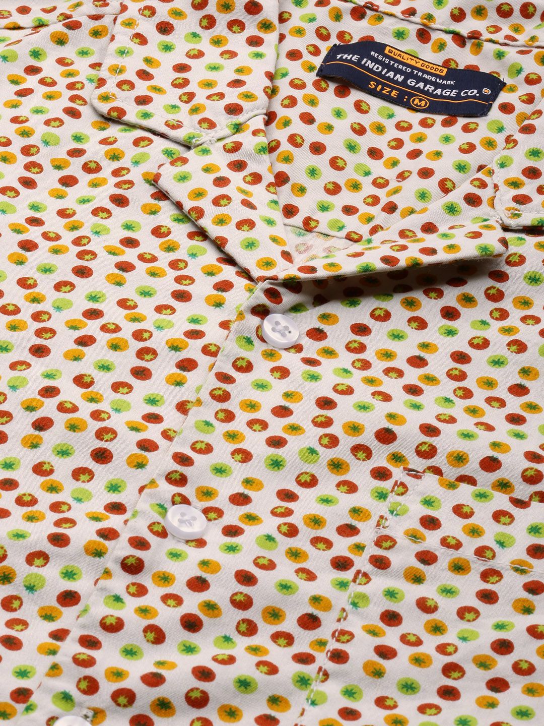 The Indian Garage Co Men Multicoloured Printed Night Suit