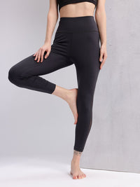 HRX by Hrithik Roshan Women Rapid-Dry Mesh Yoga Tights