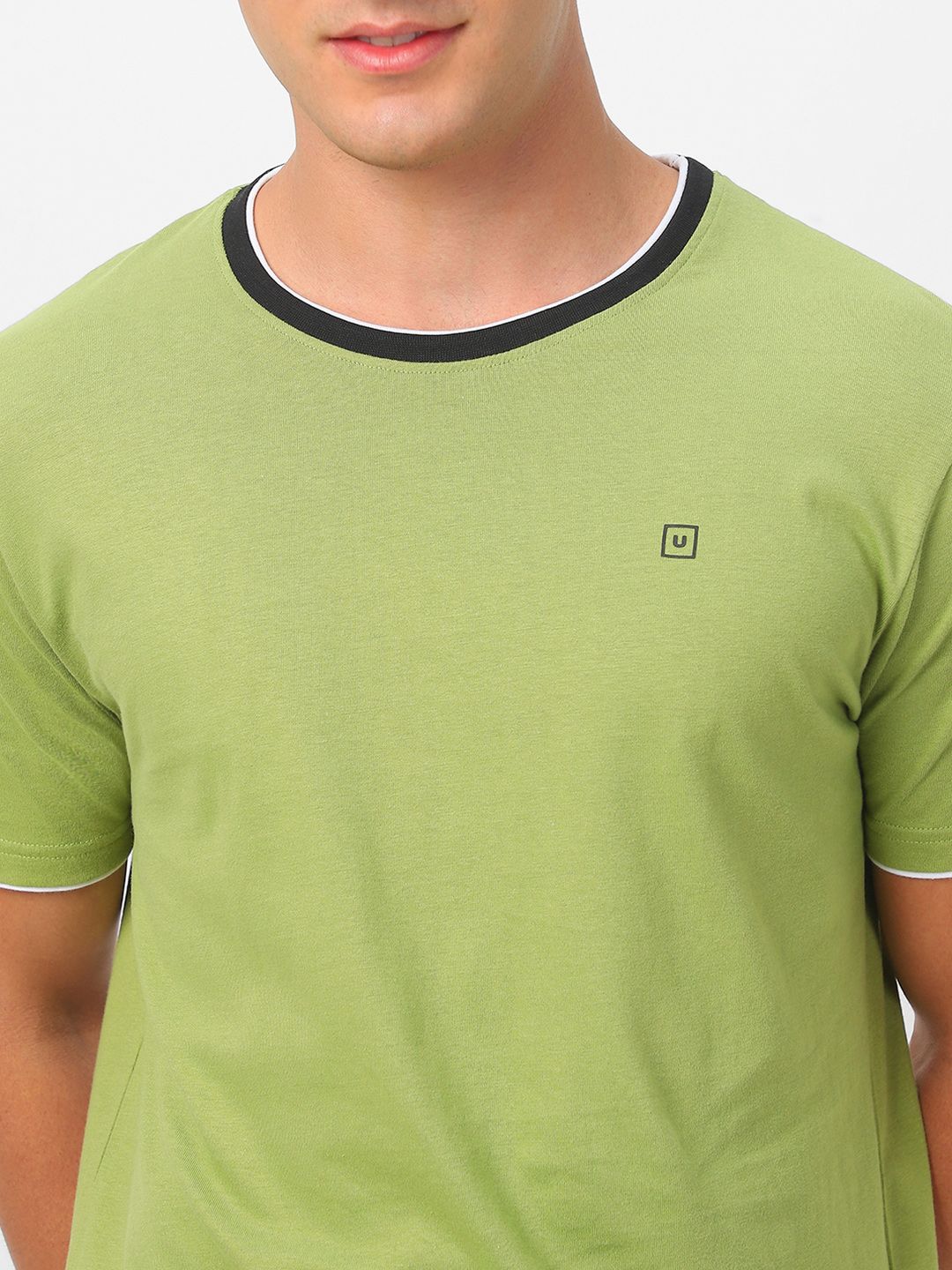 Urbano Fashion Round Neck Bio Finish Slim Fit Pure Cotton T-shirt