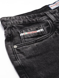 The Indian Garage Co Men Pure Cotton Vintage Straight Fit Light Fade Jeans