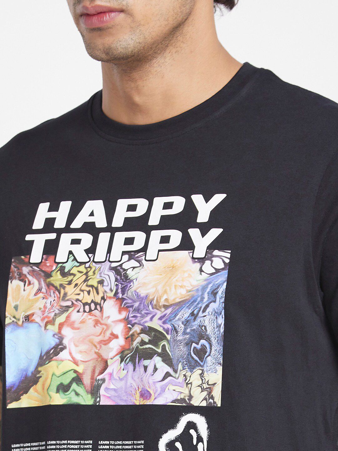 Being Human Graphic Printed Cotton T-shirt