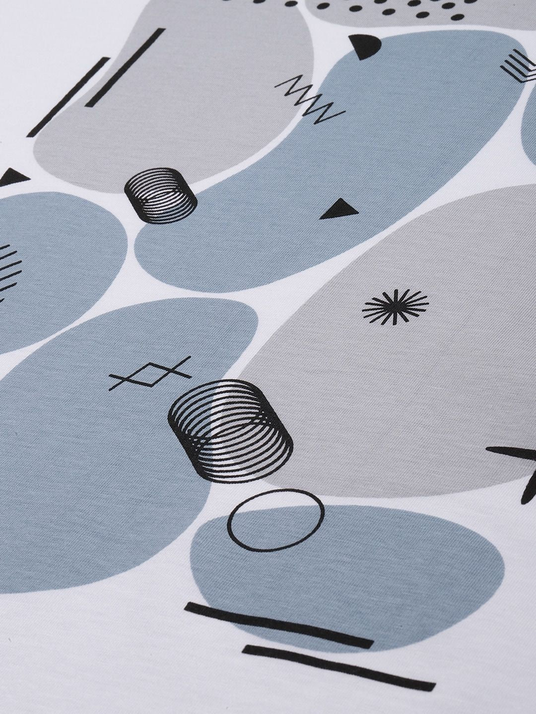 DILLINGER Graphic Printed Oversized Pure Cotton T-Shirt