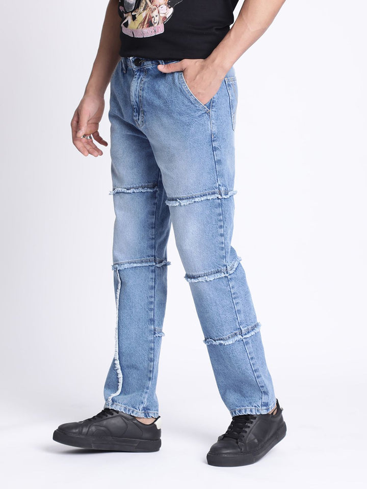Bene Kleed Men Relaxed Fit Light Fade Jeans