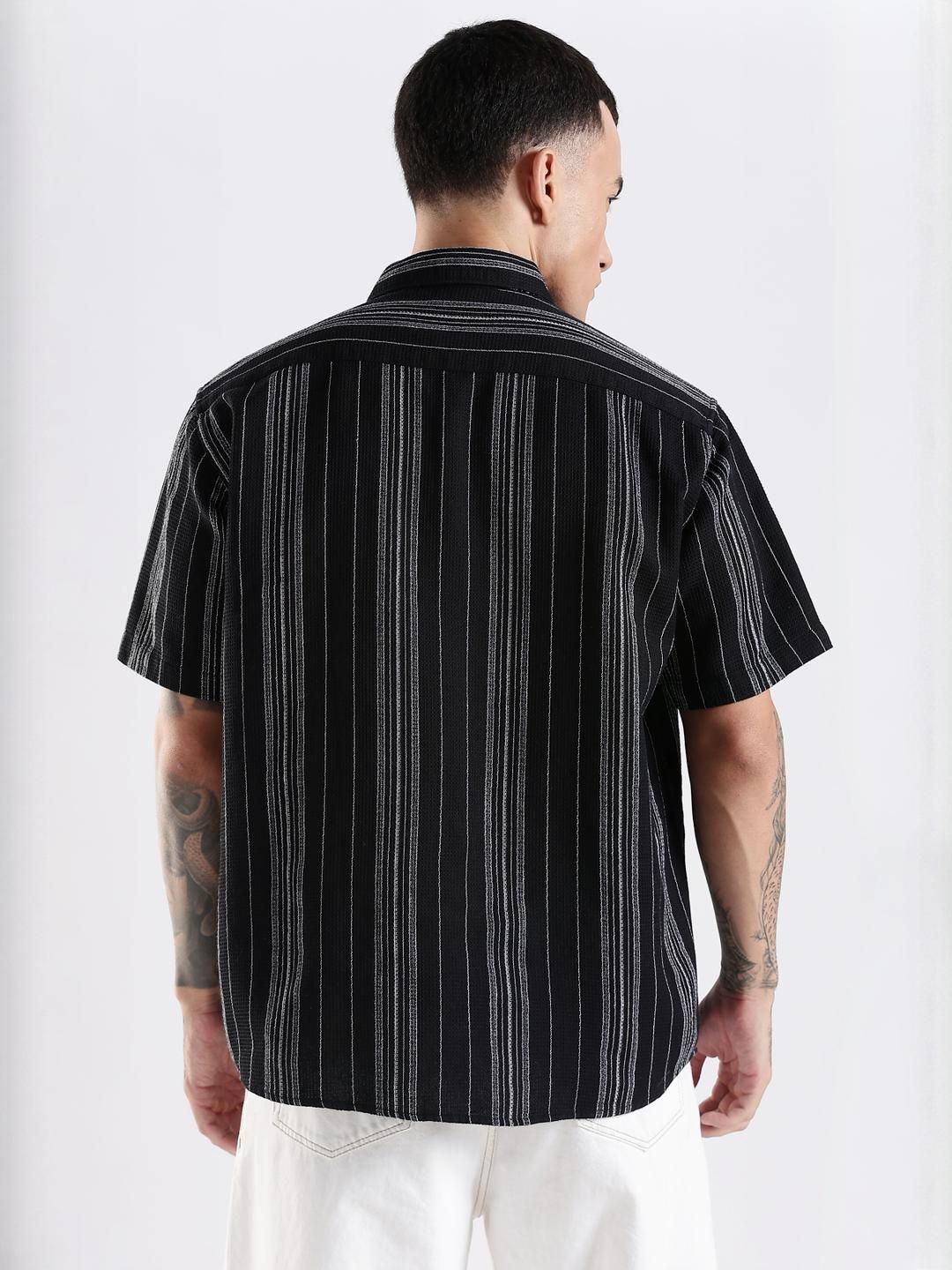 ADRO Men Black Shirts