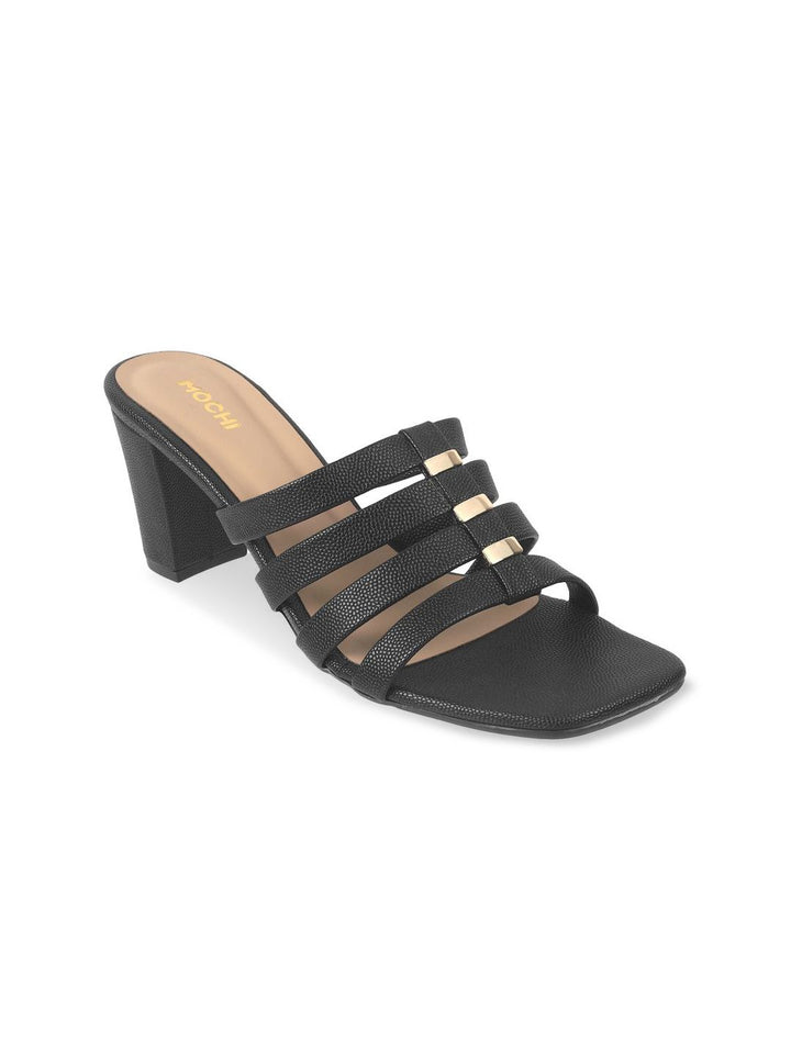 Mochi Colourblocked Block Pumps