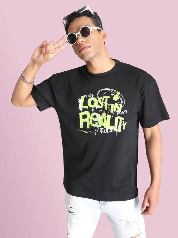 Bene Kleed Men Typography Printed Applique T-shirt