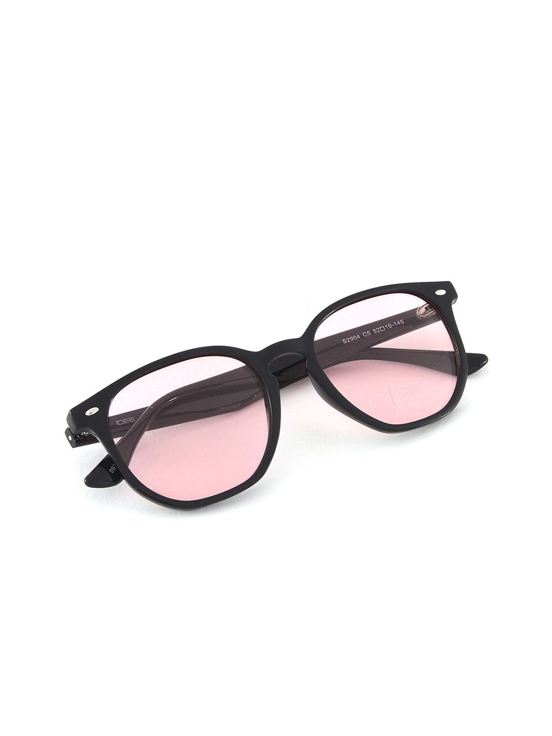 Idee unisex cermin mata hitam lain dengan lensa lensa lensa yang dilindungi2904c5sg