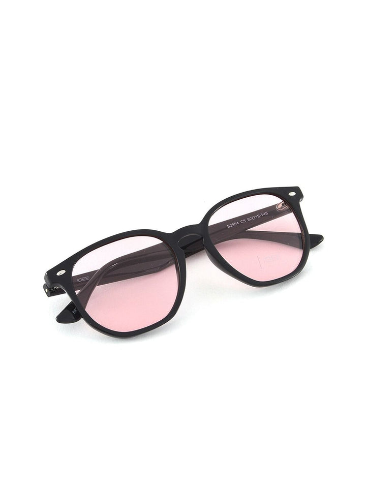 Idee unisex cermin mata hitam lain dengan lensa lensa lensa yang dilindungi2904c5sg