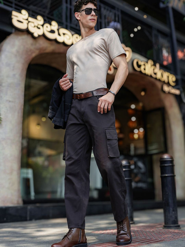 Eszett Men Easy Wash Cargos Seluar