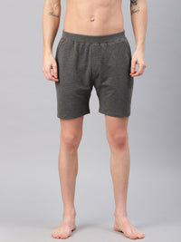 HRX by Hrithik Roshan Men Black Solid Regular Fit Yoga Shorts