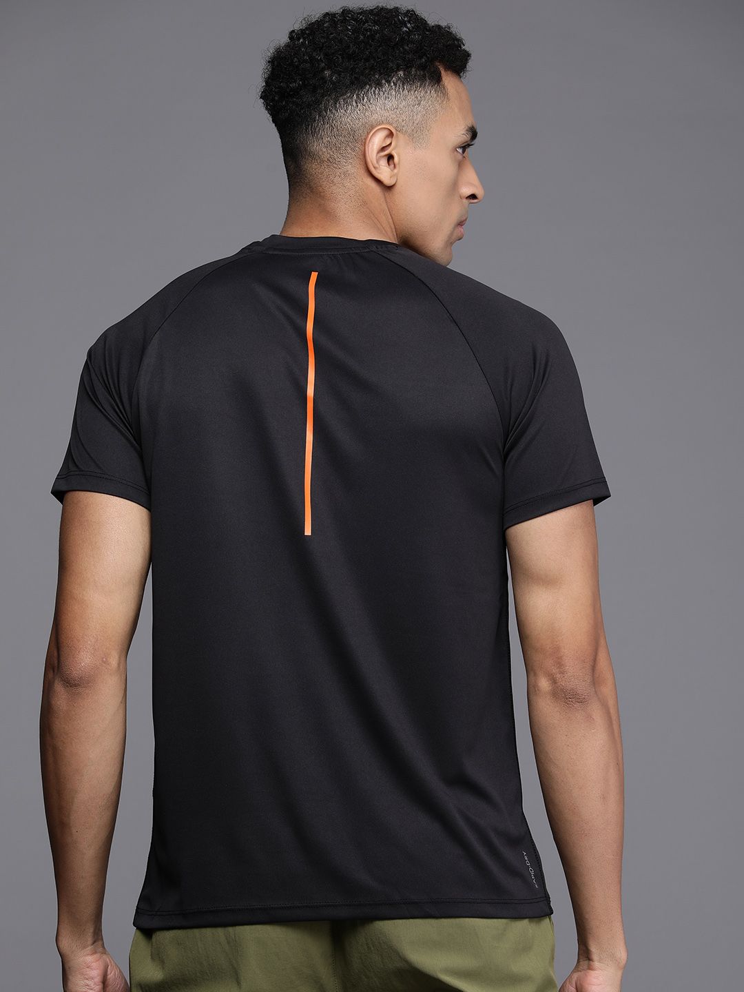 HRX by Hrithik Roshan Men Brand Logo Printed Badminton Rapid-Dry T-shirt