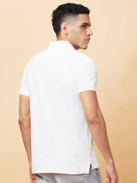 Being Human Men Printed Polo Collar T-shirt