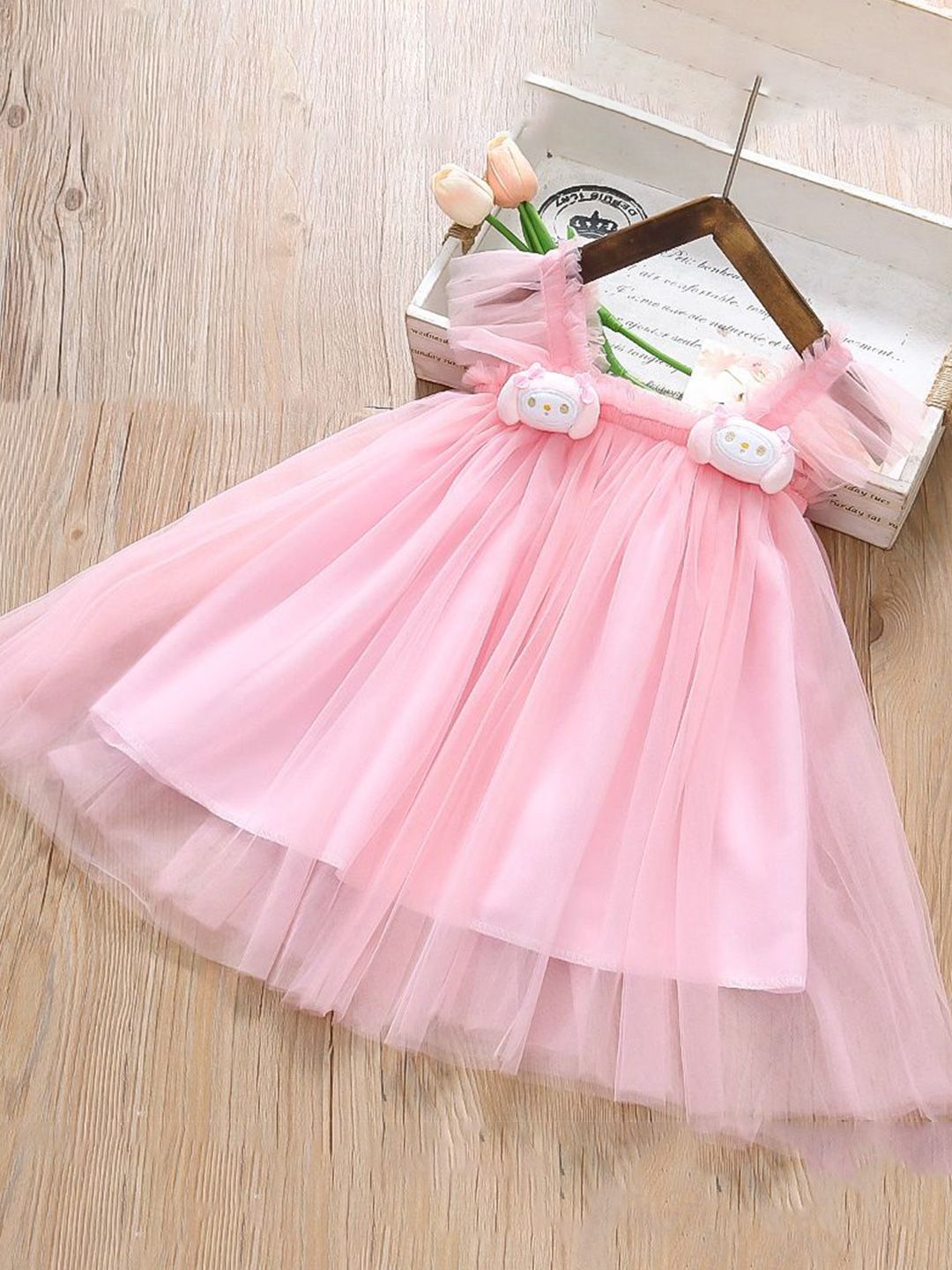 YK Girls Cotton Gown Dress