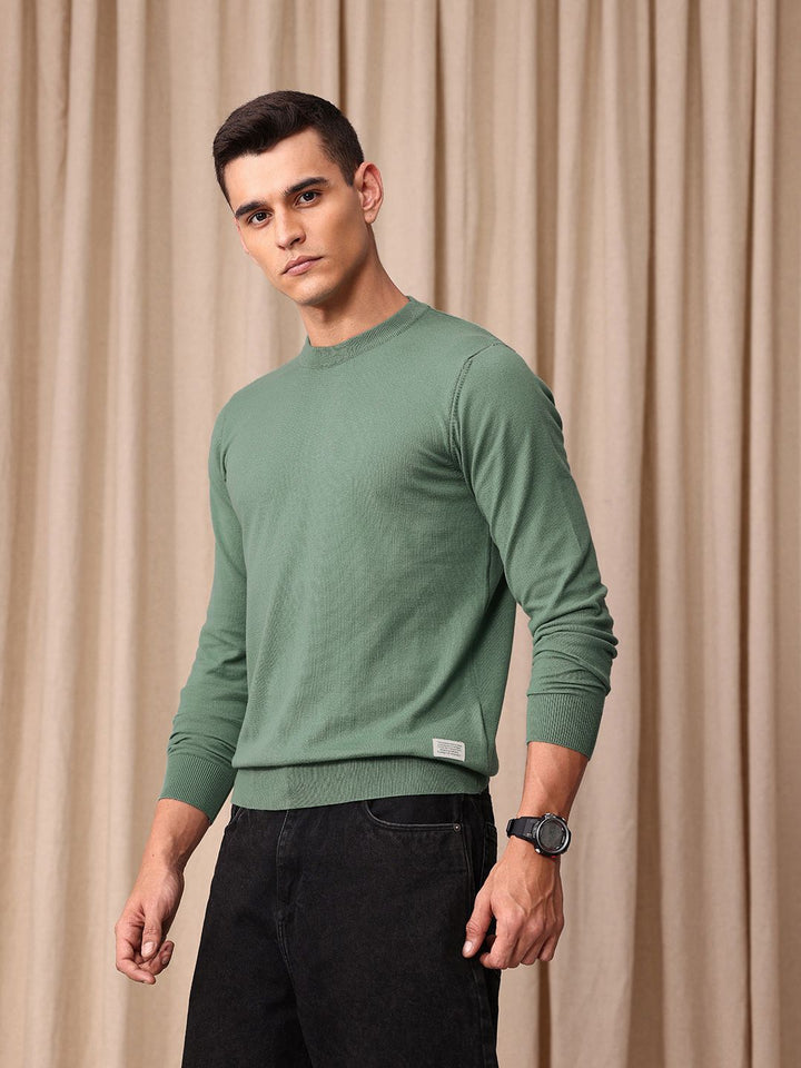 Mr Bowerbird Round Neck Tailored Pullover Sweater