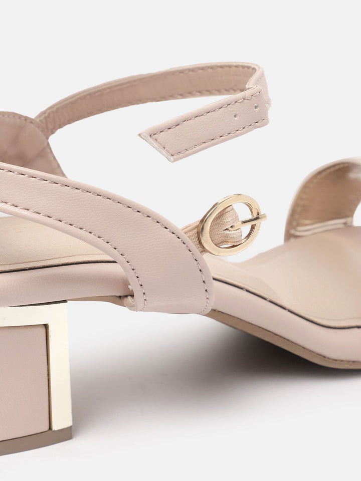 Lino Perros Open Toe Block Heels