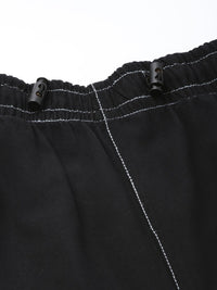 DressBerry Women Comfy Chic Ripped Slouchy Fit Trousers