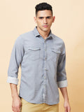 Being Human Men Slim Fit Opaque Casual Shirt