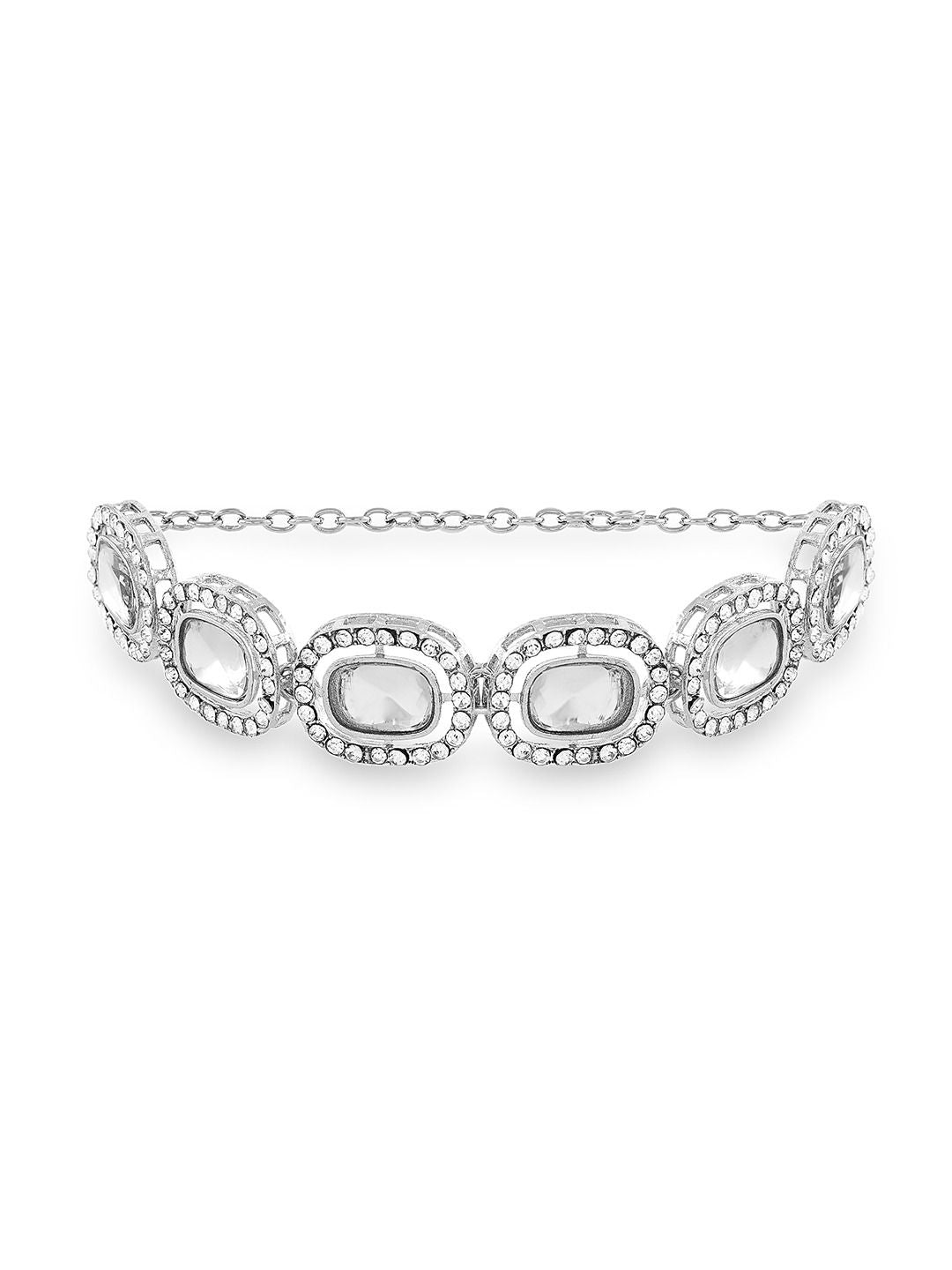 Gelang Sampul Perak Antik Wanita Zaveri Pearls