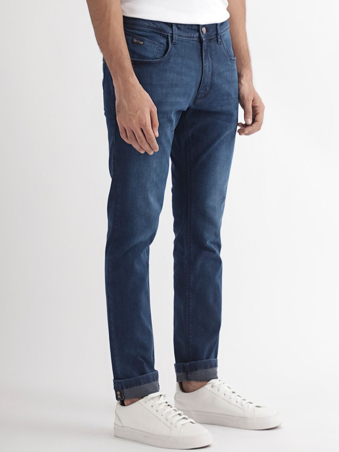 RARE RABBIT Men Monaco Slim Fit Cotton Stretchable Jeans