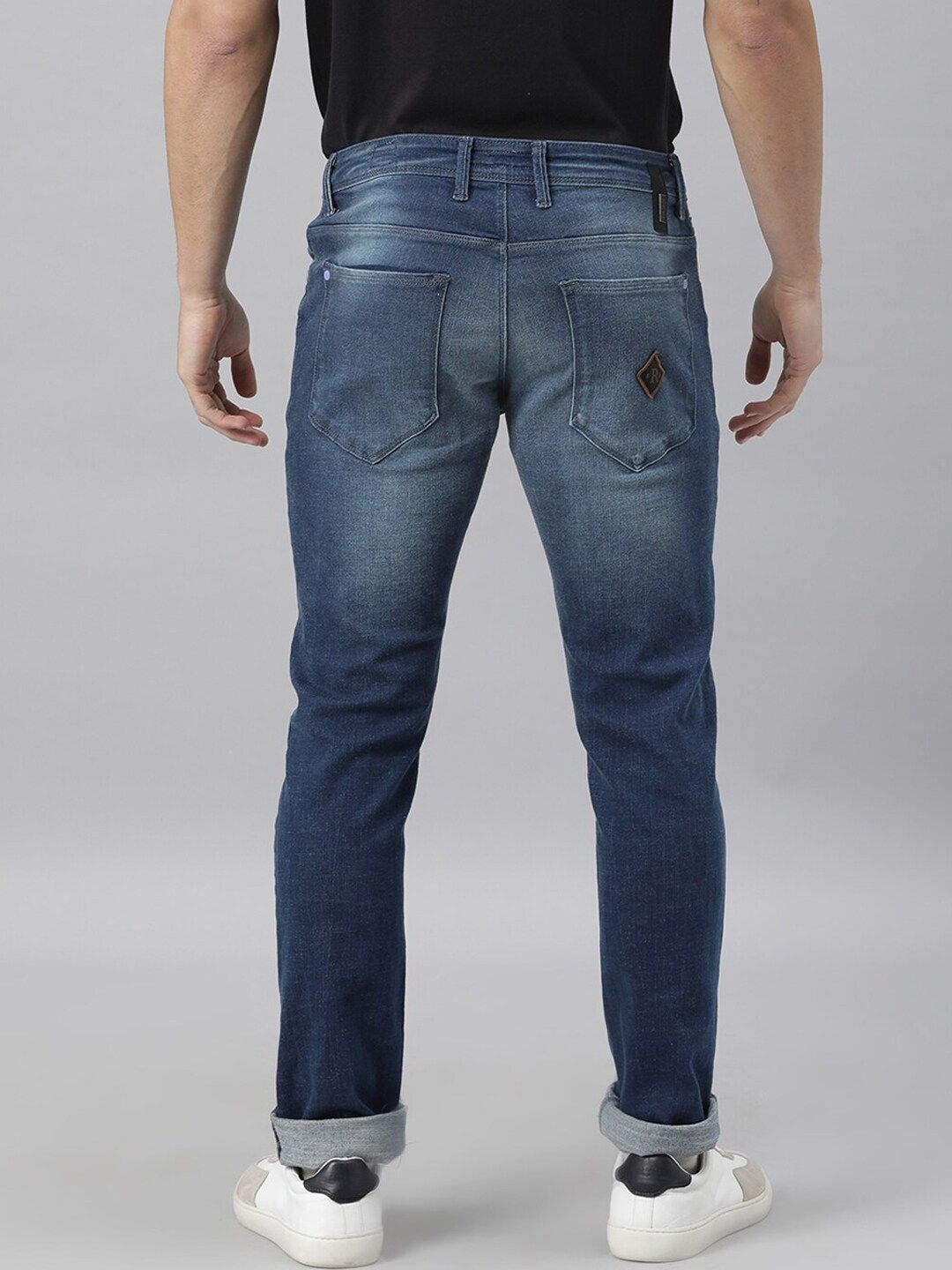 RARE RABBIT Men Calca Slim Fit Stretchable Jeans