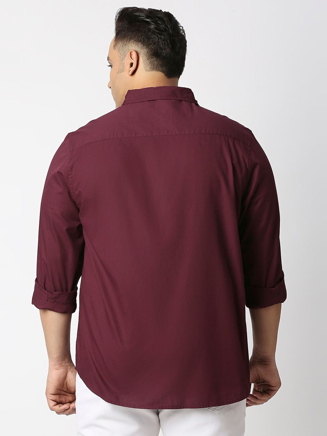 Thomas Scott Plus Size Cotton Casual Shirt