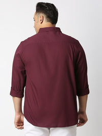 Thomas Scott Plus Size Cotton Casual Shirt