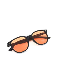 Idee unisex cermin mata hitam lain dengan lensa lensa lensa yang dilindungi2904c6sg