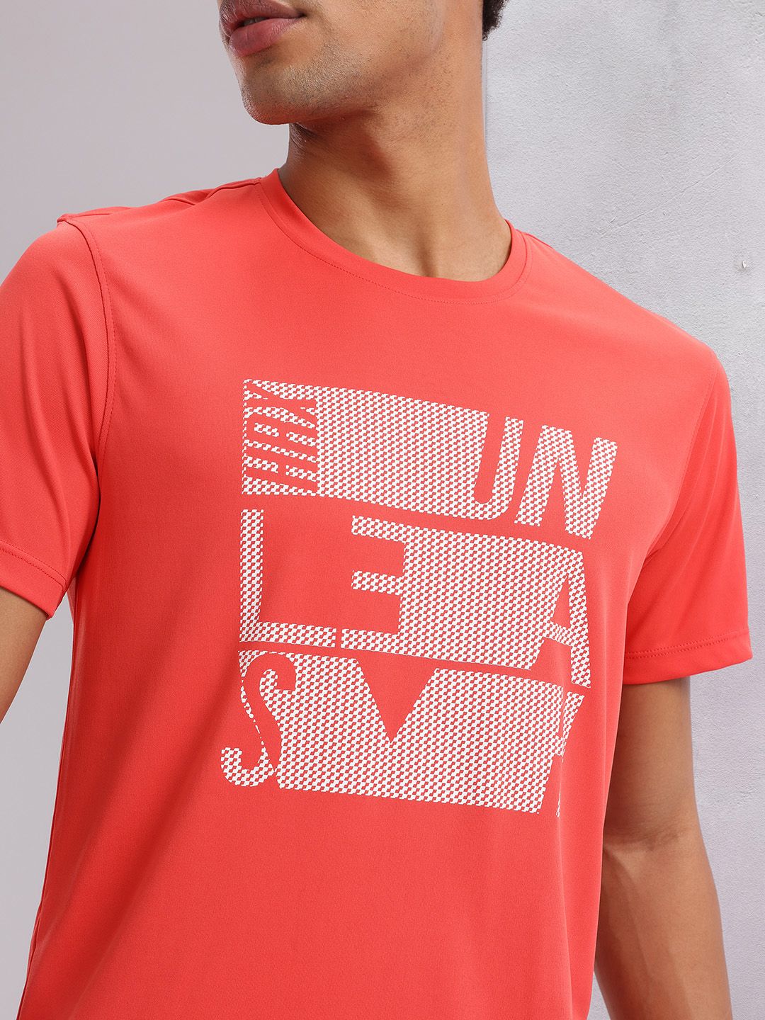 HRX by Hrithik Roshan Men Typography Printed Rapid-Dry Training T-shirt