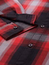 The Indian Garage Co Men Comfort Checked Casual Shirt