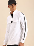 Being Human Mock Collar Pure Cotton Sweatshirt
