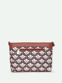 Zouk Bidri Kaiser Harmony Floral Printed Sling Sling Bag