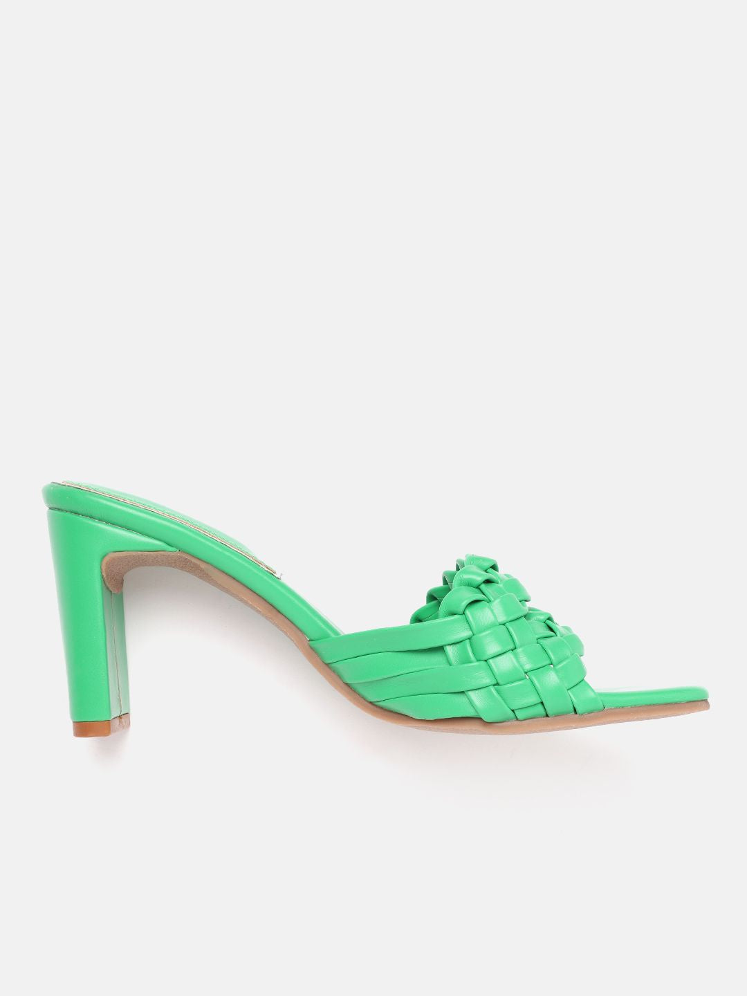 DressBerry Textured Block Heels