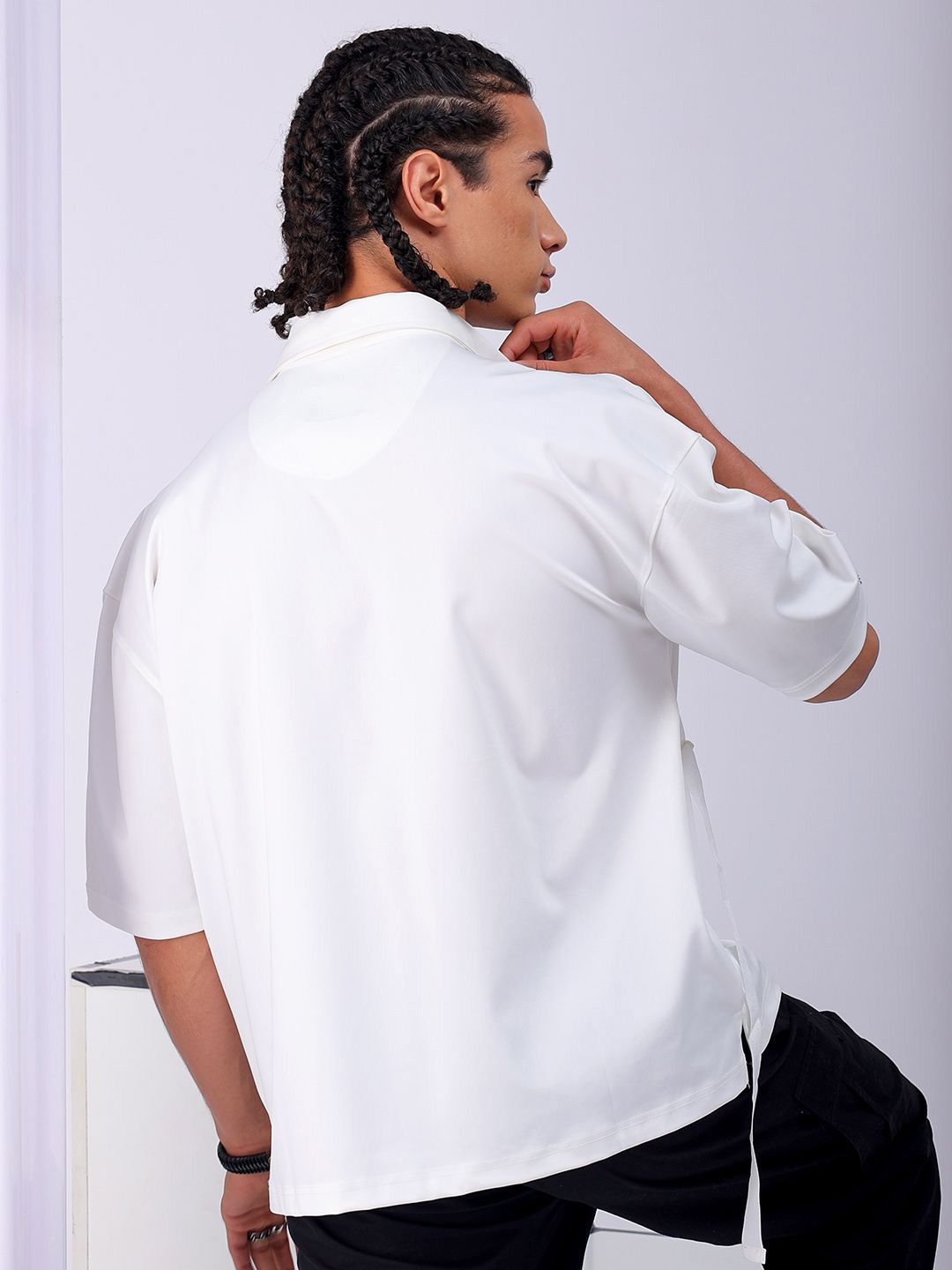The Indian Garage Co Men Boxy Opaque Casual Shirt
