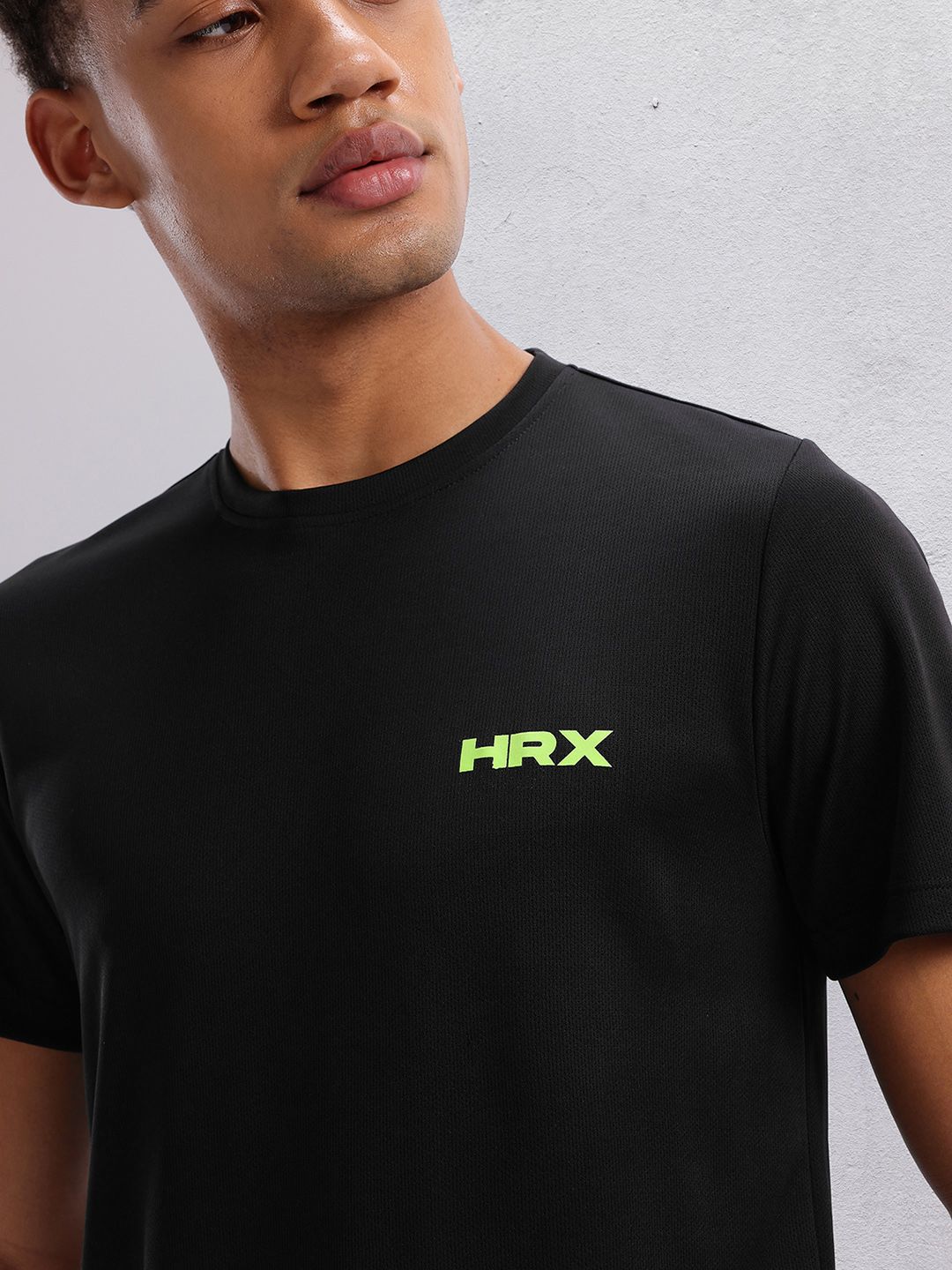 HRX by Hrithik Roshan Men Printed Rapid-Dry Running T-shirt